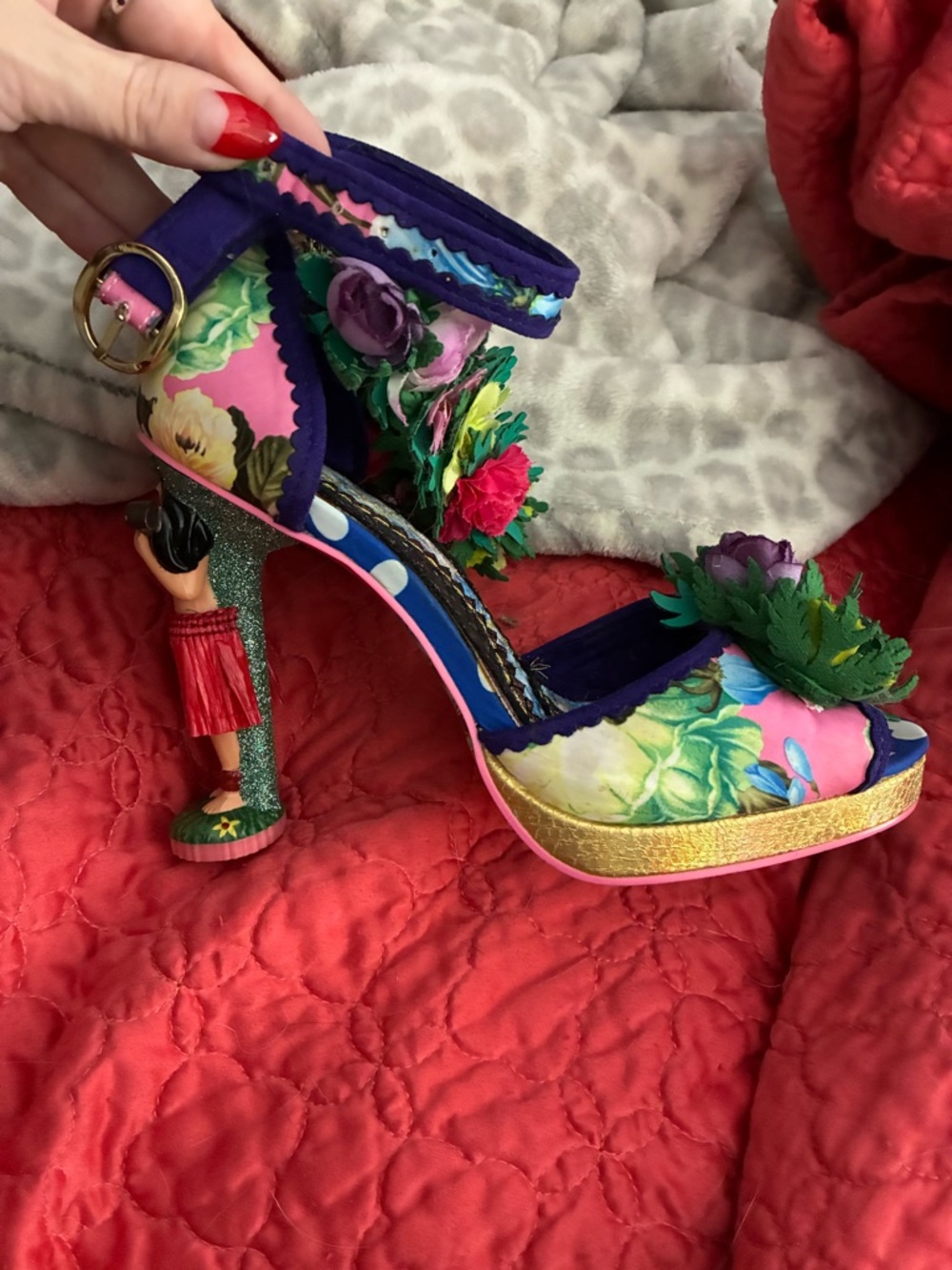 Tiki hula girl sandals - Picture 4 of 7